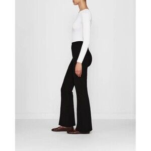 High sport kick flare pants